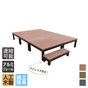 ウッドデッキ 人工木 庭用 セット DIY デッキ 縁台 YKK リ ウッドデッキ 人工木 庭用 セット DIY デッキ 縁台 YKK リ
