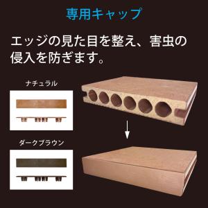 アイウッドフォー ウッドデッキ床材 キャップ ...の詳細画像1