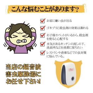 ネズミ駆除 超音波 静音 無毒無臭 超音波式 ...の詳細画像1