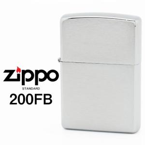 Zippo 200FB ジッポー ZIPPO STANDARD スタンダード クローム サテン仕上げ ライター お取り寄せ｜iget