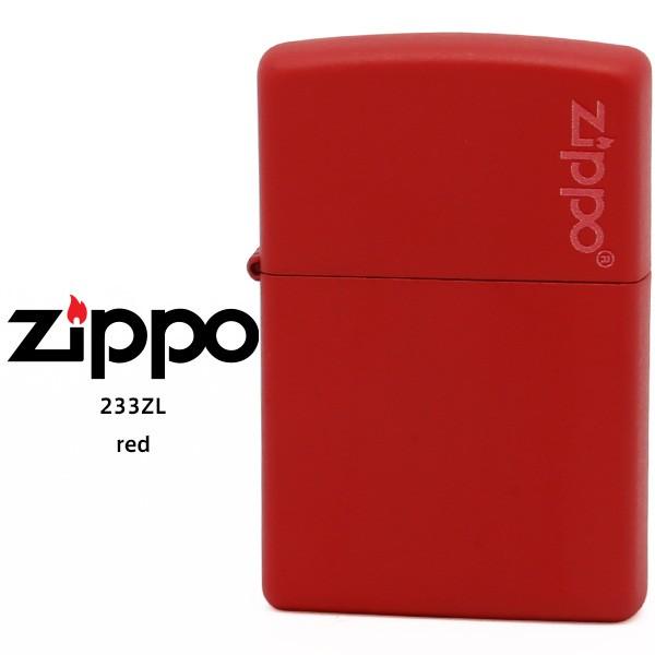 Zippo カラー 233ZL レッドマット USA お取り寄せ ジッポー ZIPPO ライター