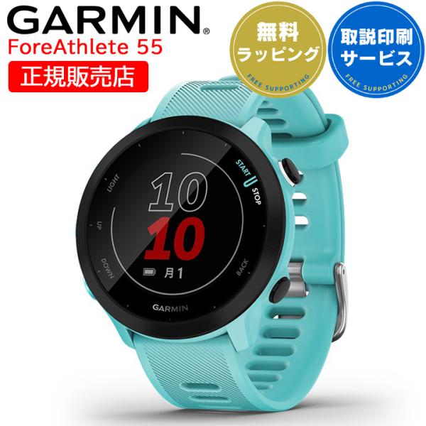 ガーミン GARMIN GPSランニングウォッチ ForeAthlete 55 Aqua (010-...