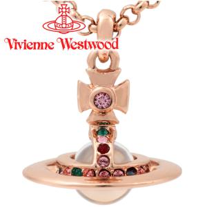 ヴィヴィアンウエストウッドネックレス ジャイアントオーブペンダントピンクゴールド Vivienne Westwood ヴィヴィアンウエストウッド ネックレス 純正