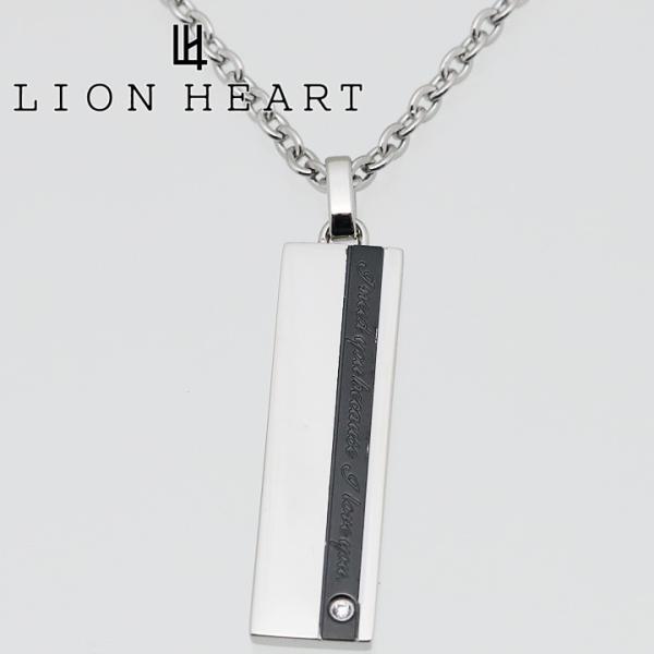 ライオンハート ネックレス ペアアクセサリー メンズ 男性用 LION HEART プレートペンダン...