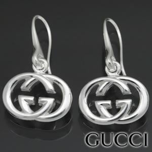 GUCCI インターロッキングg シルバー925 片耳 ピアス 0715b30 GUCCI グッチ ピアス シルバー925 ユニセックス インター