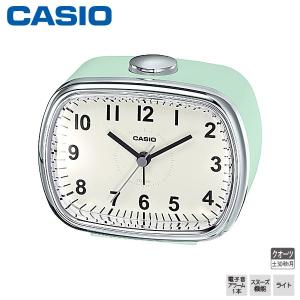 カシオ めざまし 時計 TQ-159-3JF CASIO アナログ 電子音 アラーム スヌーズ ライト レトロ クオーツ クロック お取り寄せ｜iget