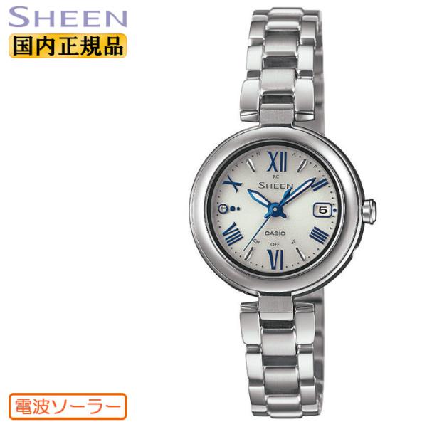 正規品 カシオ シーン 電波 ソーラー チタン 軽量 シルバー SHW-7100TD-7AJF CA...