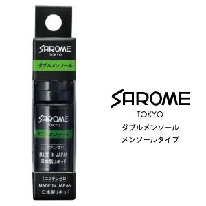 SAROME VAPE サロメ ベイプ 専用 リキッド ダブルメンソール 日本製 10ml お取り寄せ｜iget