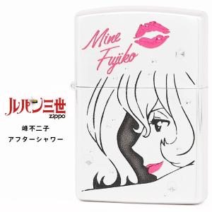 '21年製 未使用 ルパン三世　峰 不二子　zippo キスマーク柄ジッポー ZIPPO（ジッポー） ルパン アフターシャワー 不二子 キスマーク 正規品