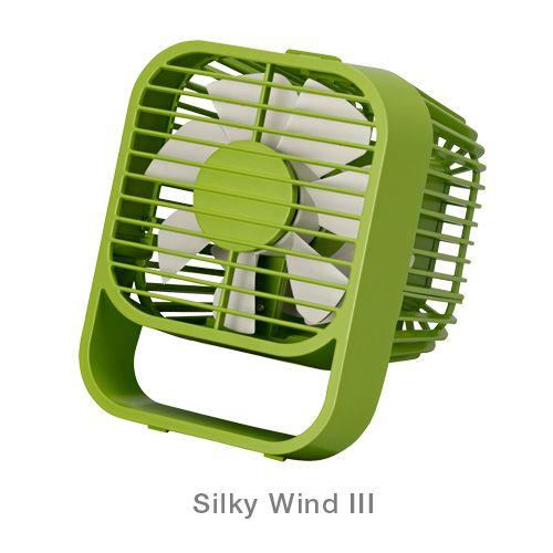 シルキー ウィンド 3  Silky Wind 3 9ZF006RH05　USBファン 扇風機 省エ...