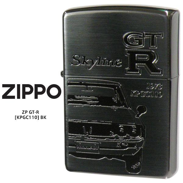 限定モデル Zippo SKYLINE GT-R スカイライン KPGC110 BK C110型 ケ...