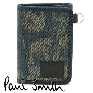 Paul Smith（ポール・スミス） 財布 二つ折り財布 メンズ ブラック