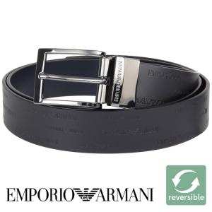 EMPORIO ARMANI エンポリオアルマーニ メンズベルト リバーシブル
