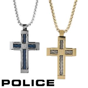 POLICE（ポリス） ネックレス ペンダント メンズ スクエア POLICE