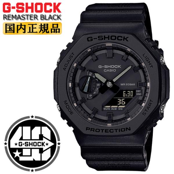 G-SHOCK GA-2140RE-1AJR CASIO 40周年記念モデル REMASTER BL...