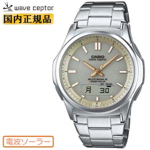 wave ceptor カシオ ソーラー 電波時計 WVQ-M410-7AJF ホワイト