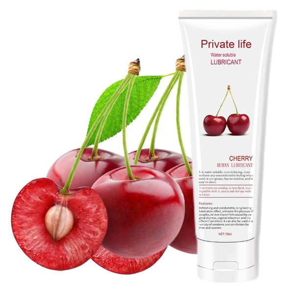 チェリー味潤滑ゼリー、舐められる潤滑ローション、水溶性 ローション、潤滑剤ゼリー、チェリーエキス贅沢...