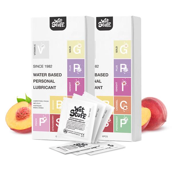 【2箱セット】ピーチ 潤滑ゼリー、口にしても大丈夫 潤滑 ローション、潤滑剤ゼリー、水溶性ジェル、潤...