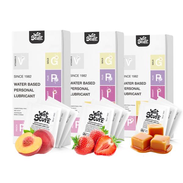 【3箱セット】フルーツ味潤滑 ゼリー 3種類の味のセット 、口にしても大丈夫 潤滑ローション、キャラ...