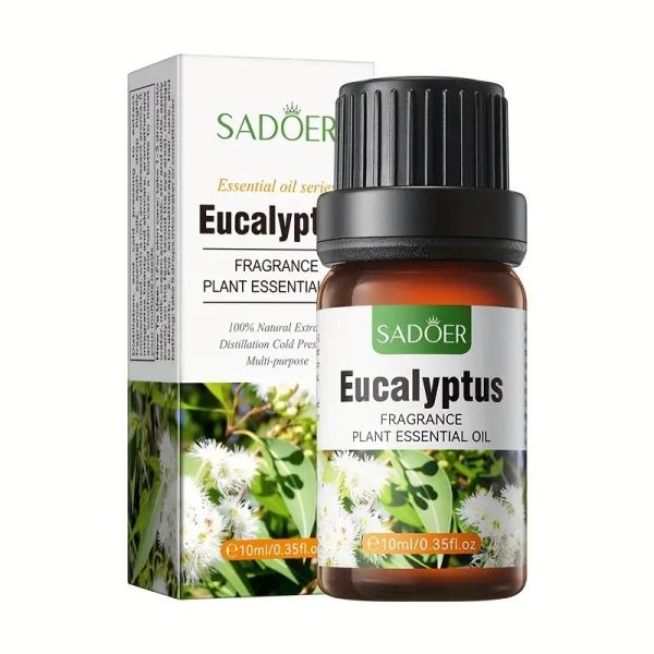 【2本セット】ユーカリ精油、アロマ トリートメント オイル、ボディマッサージ、フェイスケア、ヘアケア...
