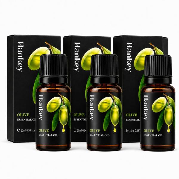 【3本セット】オリーブ エッセンシャルオイル 10ml×3本 ボディマッサージオイル 自宅SPA ボ...