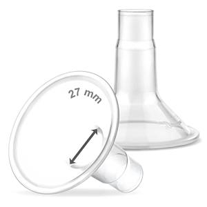 Maymom さく乳口 27mm Lサイズ メデラ ピジョン 搾乳機交換用パーツ 2つ入り 非純正品