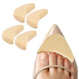 つま先クッション スポンジ 低反発 つま先の隙間埋め パンプス サイズ調整 パカパカ解消 前滑り防止 つま先保護 脱げ防止 靴ずれ 靴擦れ 予防 レデ