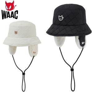ワック WAAC UNISEX イヤーフラップバケットハット 防寒 寒さ対策 耳当て付き ユニセックス 072254833 ゴルフ WAAC ワック WAAC UNISEX イヤーフラップバケットハット 防寒 寒さ対策