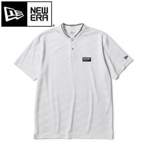 NEW ERA（ニューエラ） ゴルフ 半袖 ポロシャツ 鹿の子 Vertical Logo