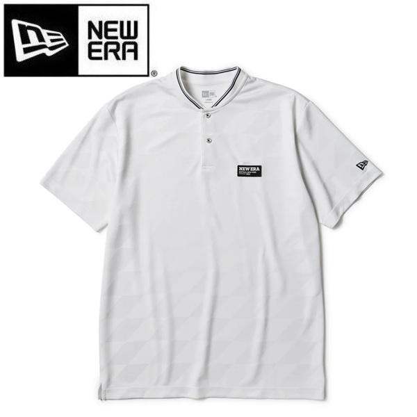 ニューエラ ゴルフ 半袖 ショートカラーポロシャツ ホワイト NEW ERA (14859906) ...