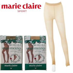 マリクレール レディース スポーツストッキング トレンカタイプ ゴルフ marie claire sport 711-972 【メール便配送】｜IG-NET GOLF Yahoo!店