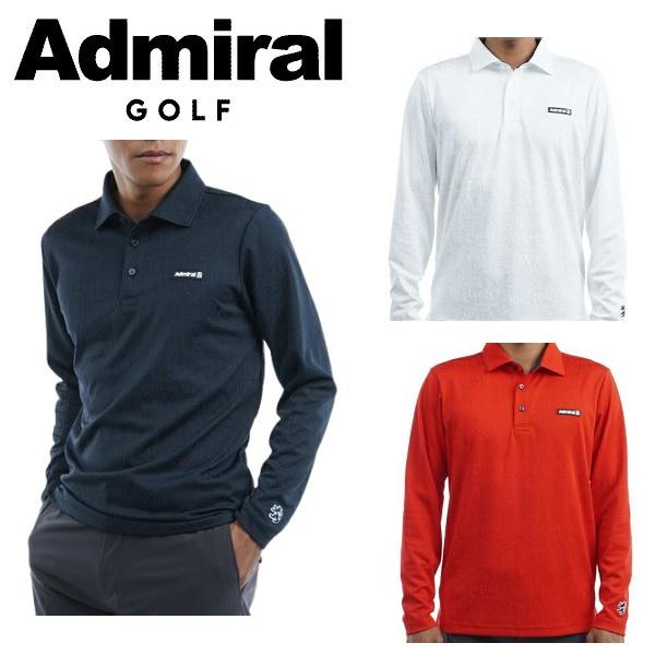 アドミラル ゴルフ メンズ ロゴジャガードロングスリーブシャツ ADMIRAL ADMA272 【2...