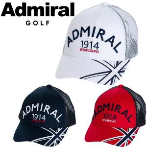 アドミラル ゴルフ キャップ ユニオンジャック メッシュ ユニセックス Admiral Golf ADMB2F12｜ignet2018