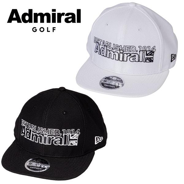 アドミラル ゴルフ キャップ 平つば キャップ ニューエラコラボ メンズ Admiral Golf ...