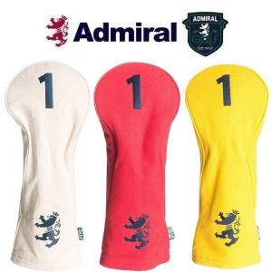 アドミラル ゴルフ Admiral Golf 帆布 ヘッドカバー ドライバー用 ADMG7SH6