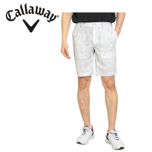 Callaway キャロウェイ ハーフパンツ ネイビー×レッド 手裏剣柄