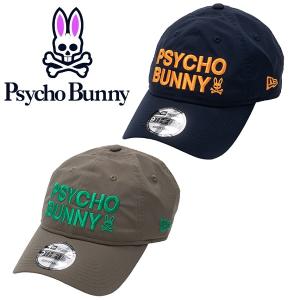 サイコバニー ゴルフ キャップ NEW ERAコラボ メンズ レディース Psycho Bunny PBMG351F｜ignet2018