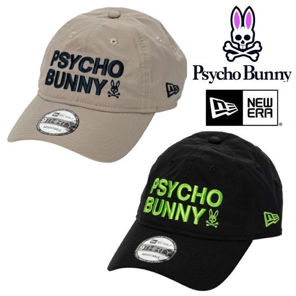 サイコバニー ゴルフ キャップ NEW ERAコラボ メンズ レディース Psycho Bunny ...