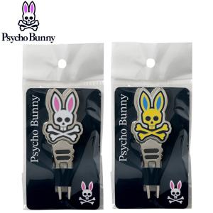 サイコバニー ゴルフ グリーンフォーク PB BM W/DIVOT TOOL Psycho Bunny PBMG6BM3【ポスト投函配送】