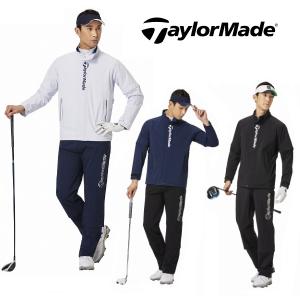 テーラーメイド ゴルフ レインウェア TM ベーシックレインスーツ メンズ  TaylorMade Golf TD131 上下セット｜ignet2018