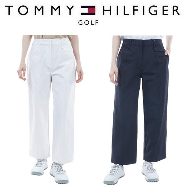 トミーヒルフィガー ゴルフ レディース ライトクロス 2WAYワイドジョガーパンツ TOMMY HI...