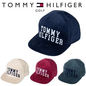 トミーヒルフィガー ゴルフ キャップ メンズ レディース TOMMY HILFIGER GOLF CORDUROY FLAT BRIM THMB004F｜ignet2018