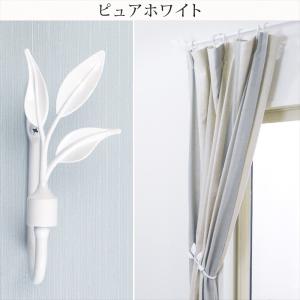 カーテンホルダー アイアン リーフ おしゃれ ...の詳細画像2