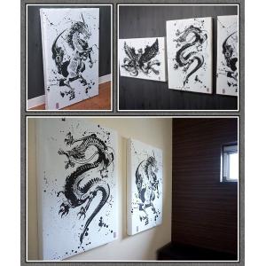 ファブリックパネル アーティスト「墨絵師 御歌...の詳細画像5