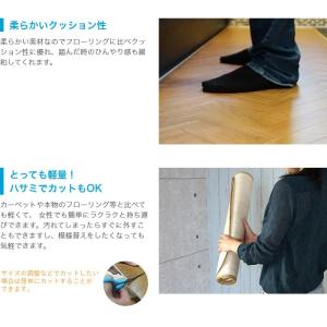 クッションフロア キッチンマット 木目柄 サク...の詳細画像3