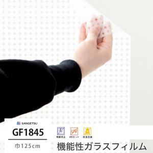 窓 ガラスフィルム シート UVカット サンゲツ GF1845 キヴィ 巾125cm JQ｜igogochi
