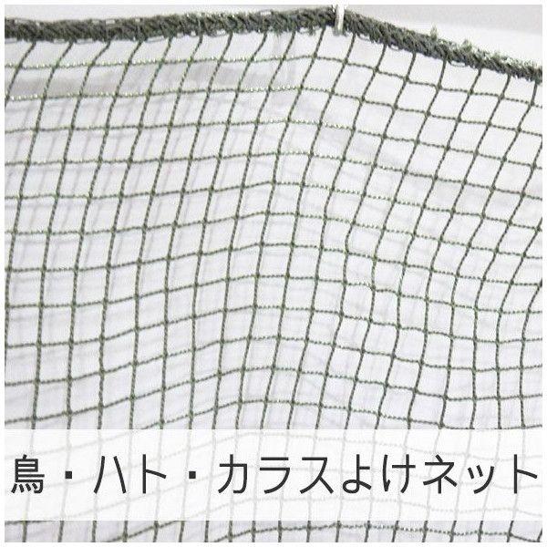 防鳥ネット ベランダ 鳥 はと 鳩 カラスよけ 25mm NET21 巾101〜200cm 丈401...