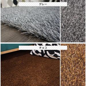 人工芝 グレー カラー DIY 庭 オフィス ...の詳細画像4