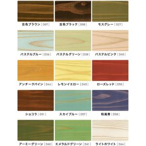 塗料 木材用 ウッドデッキ ペンキ 油性 自然...の詳細画像2