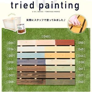 塗料 木材用 ウッドデッキ ペンキ 油性 自然...の詳細画像4